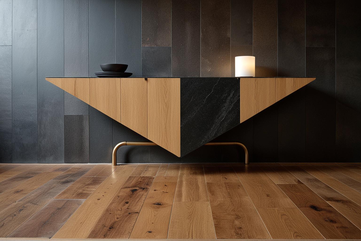 Elara — Sculptural Console Table