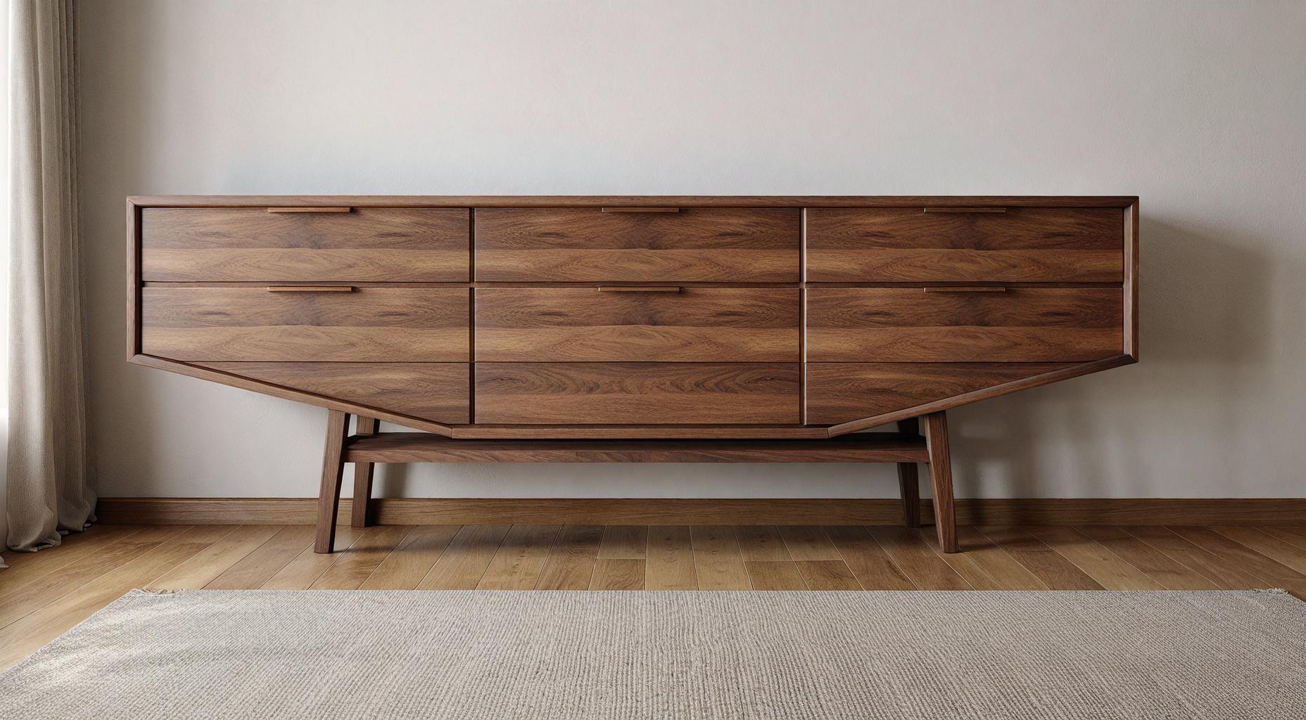 Lyra — Sculptural Architectural Console Table