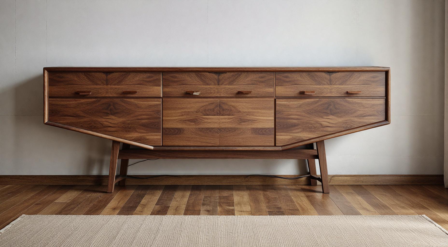 Lyra — Sculptural Architectural Console Table