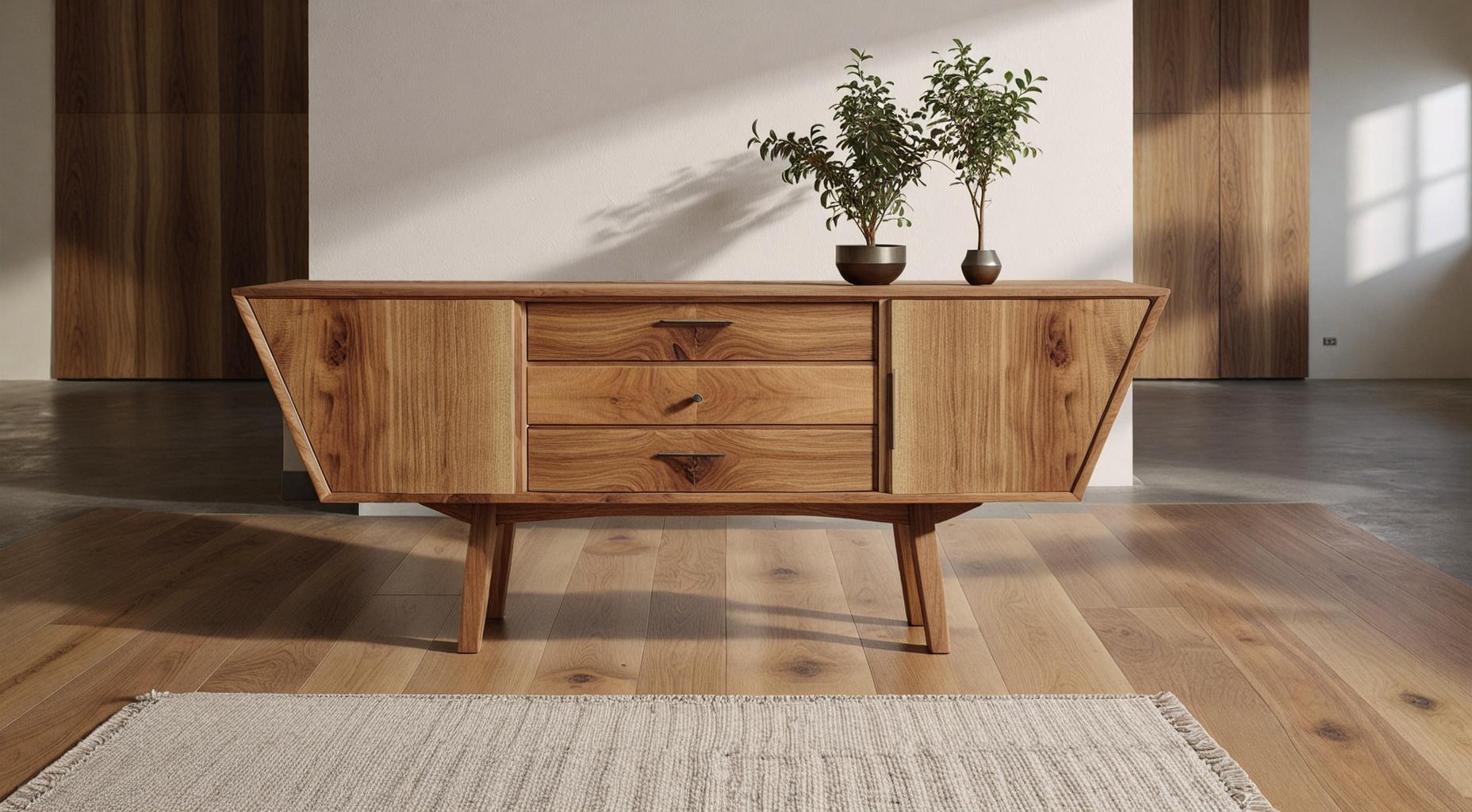 Castor — Architectural Console with Framed Geometry