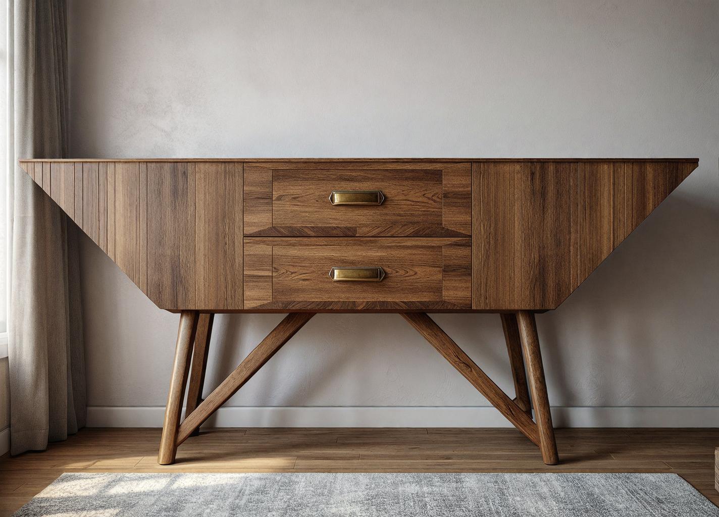 Vecta — Architectural Wood Console