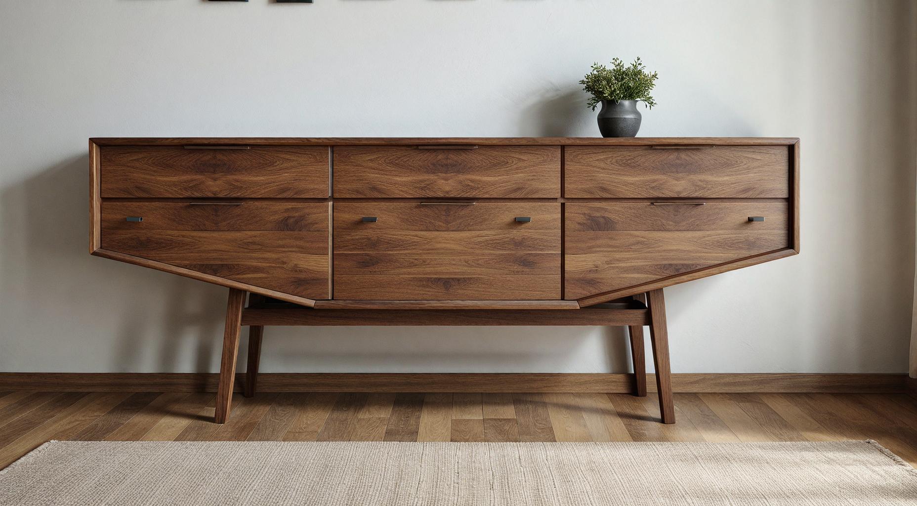 Lyra — Sculptural Architectural Console Table