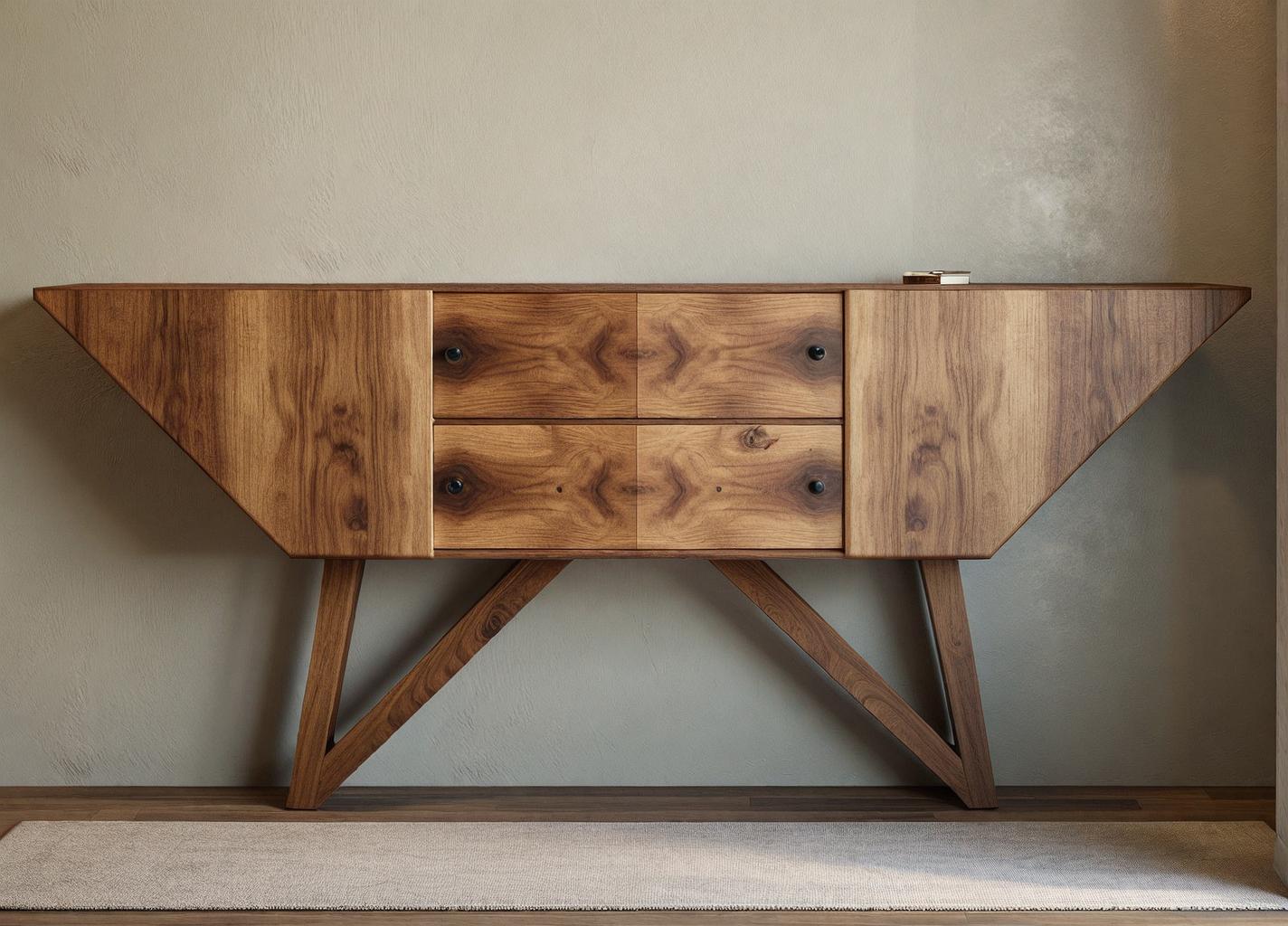 Vecta — Architectural Wood Console