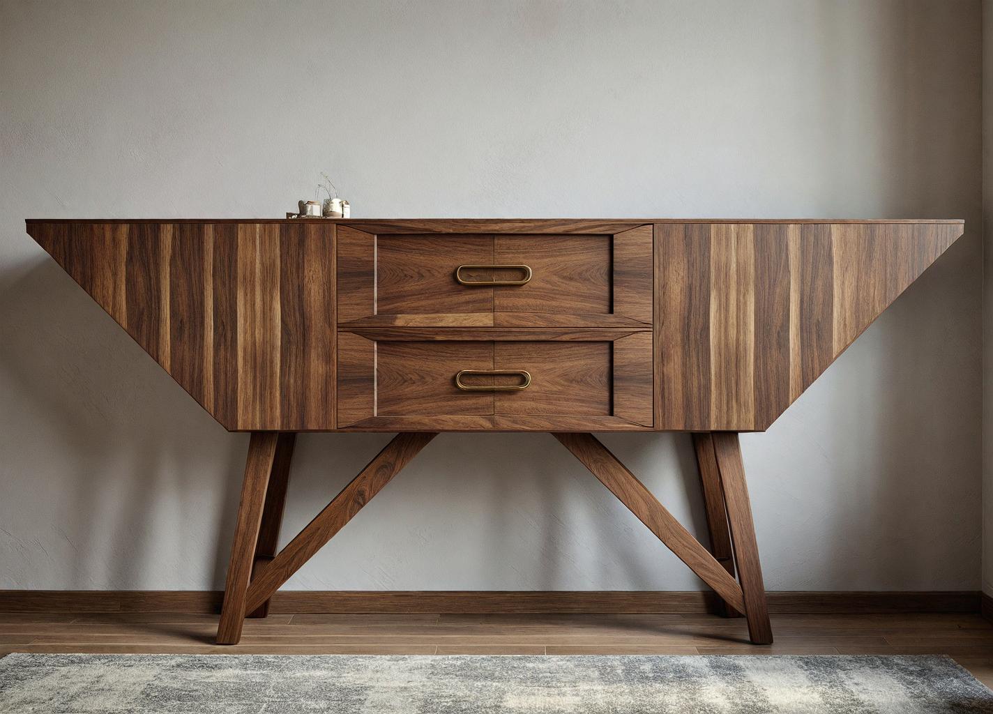 Vecta — Architectural Wood Console