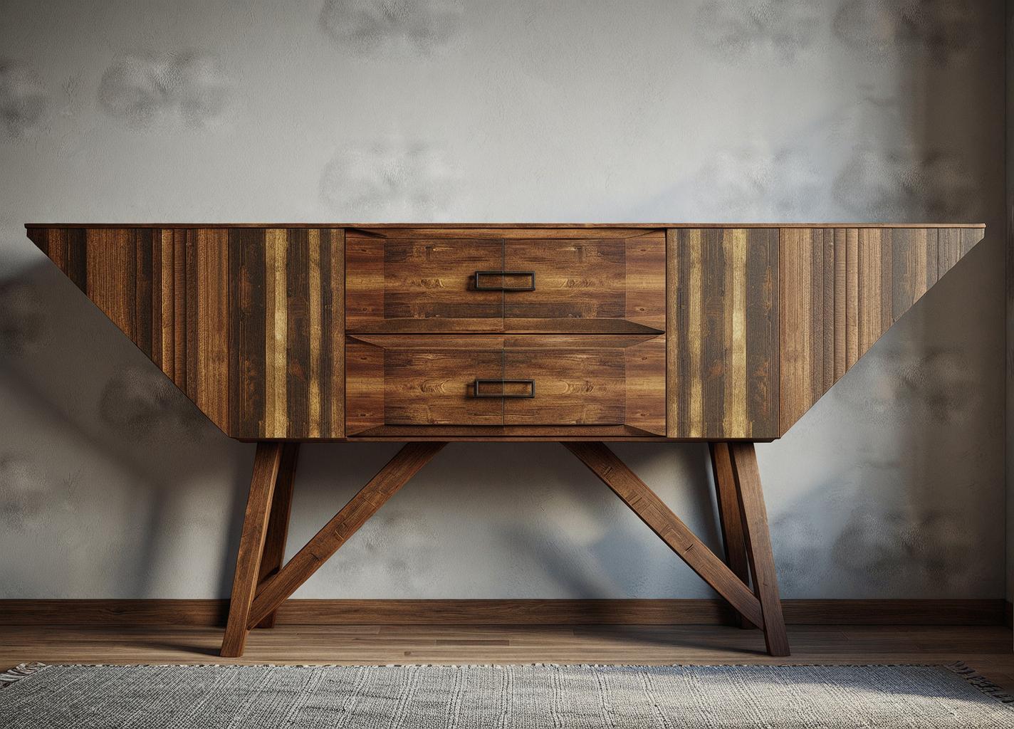 Vecta — Architectural Wood Console