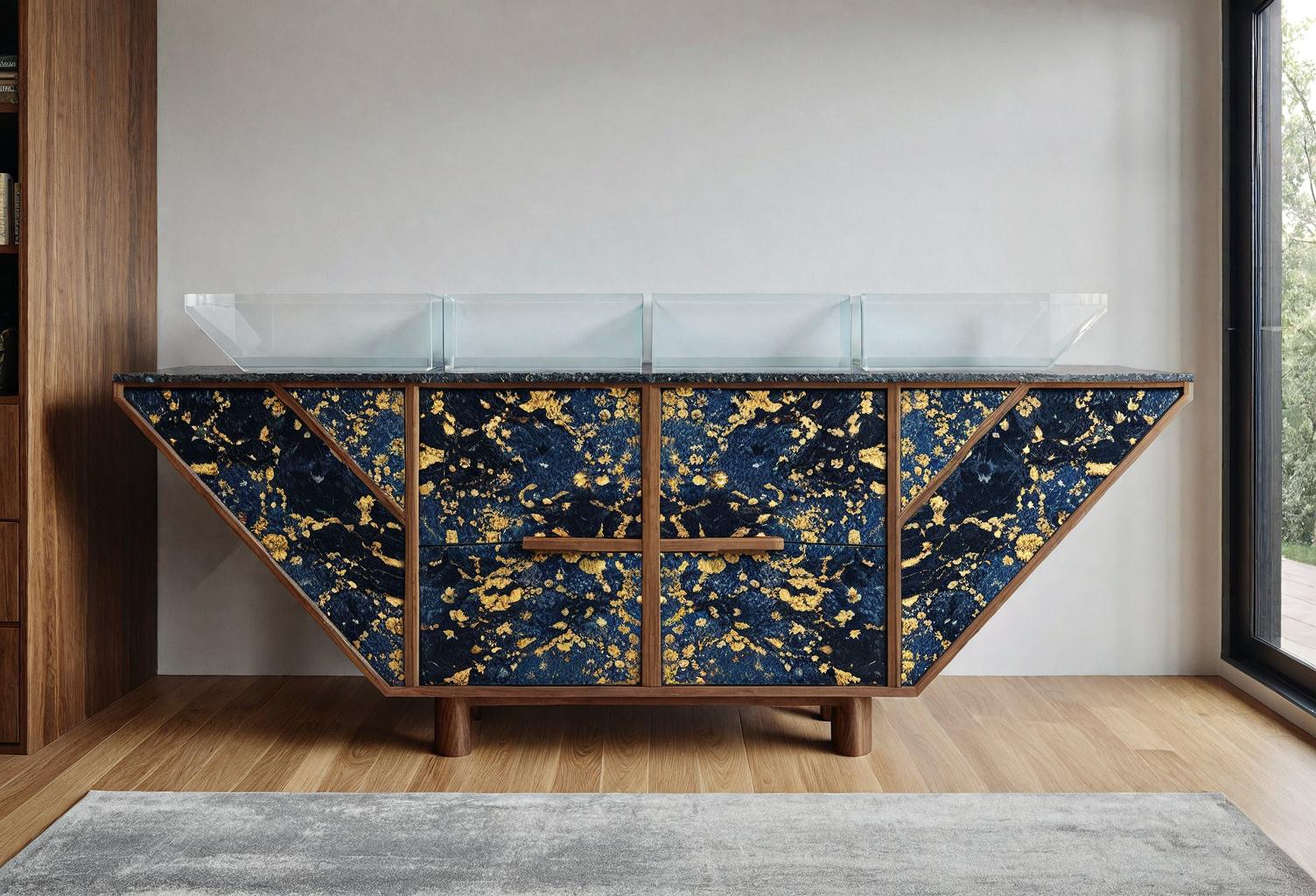 TECTON — Architectural Granite & Wood Console