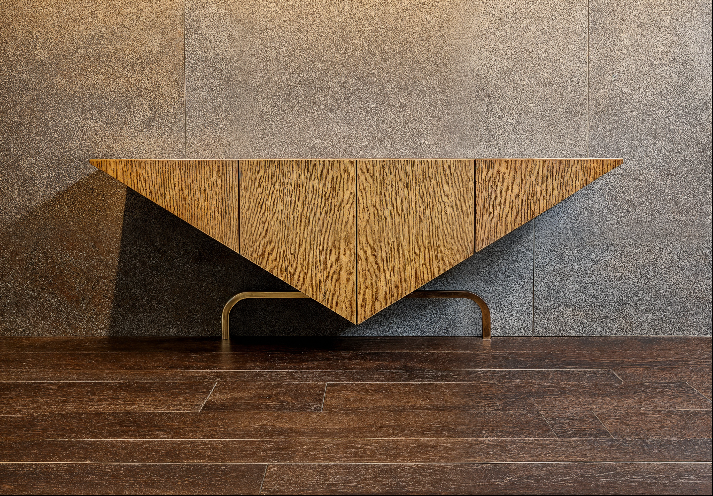Elara — Sculptural Console Table