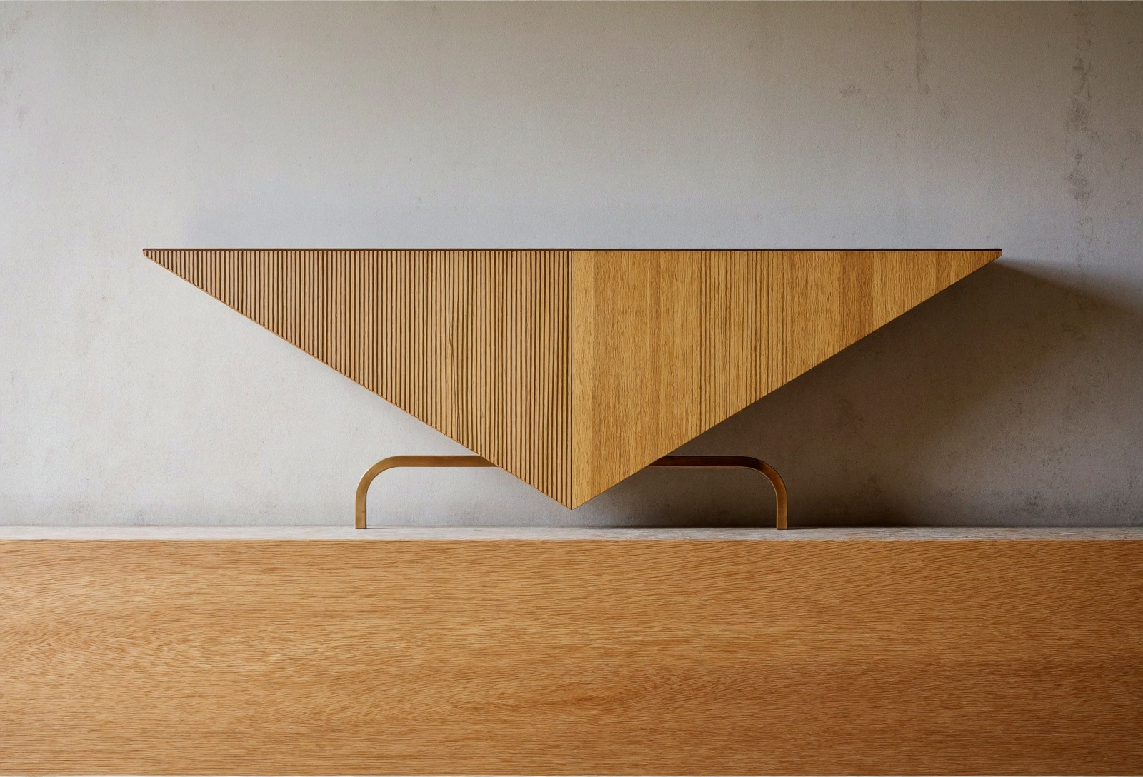 Elara — Sculptural Console Table