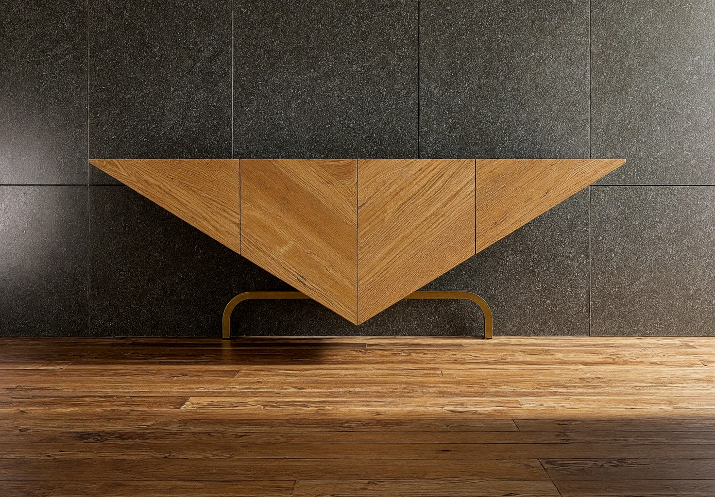 Elara — Sculptural Console Table